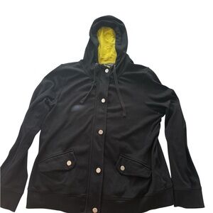 LRL Lauren Active Ralph Lauren Vintage Black Sweatshirt Jacket XL